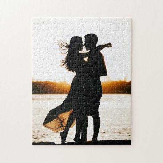 Puzzle Jeu de Fête des mariées mariage en couple (Vertical)