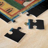 Puzzle Jeu de jacquet, Art médiéval du XIVe siècle (Côté)