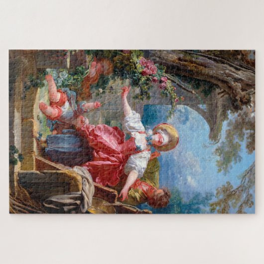 Puzzle Jeu de Tag, Fragonard (Horizontal)