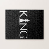 Puzzle Jeu d'échecs King pièce Halloween Costume d'échecs (Horizontal)
