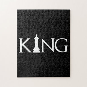 Puzzle Jeu d'échecs King pièce Halloween Costume d'échecs