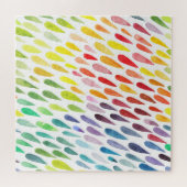 Puzzle Jeu d'éclaboussures couleur aquarelle (Horizontal)