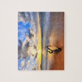 Puzzle Jeu Puzzle-Coucher de soleil sur l'océan (Vertical)