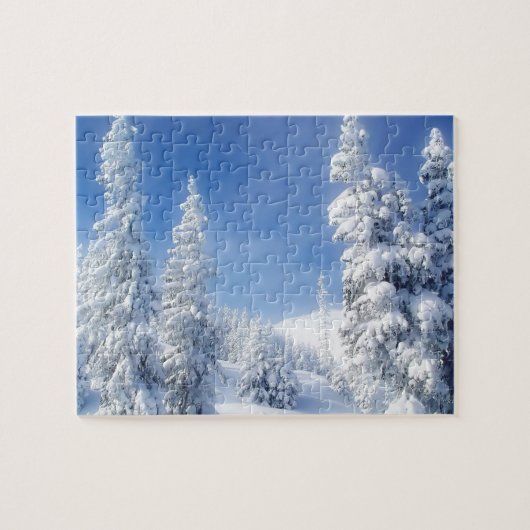 Puzzle Jeu Puzzle-Scène hivernale (Horizontal)