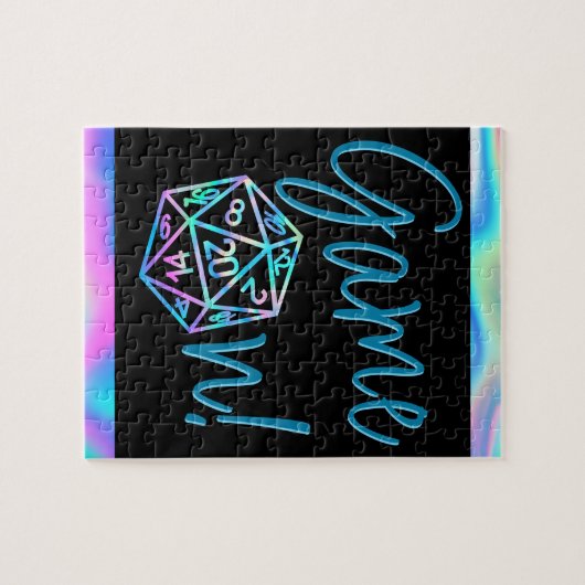 Puzzle Jeu RPG activé | Holo Imaginaire Tabletop Retro Ga (Horizontal)