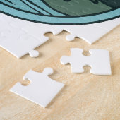 Puzzle Jeune camp d'été île cabine avec panneau personnal (Côté)