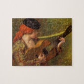 Puzzle Jeune Espagnole avec guitare par Pierre Renoir (Horizontal)