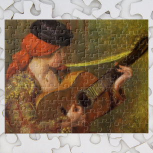 Puzzle Jeune Espagnole avec guitare par Pierre Renoir