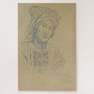 Puzzle Jeune Femme au Coiffe Traditionnel – Alphonse Much