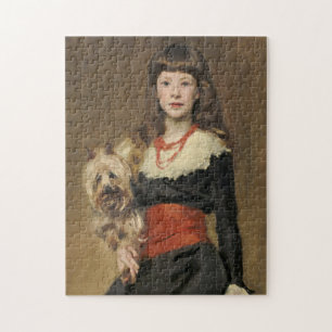 Puzzle Jeune fille au chien de Sargent Portrait de Beatri