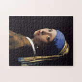 Puzzle Jeune fille avec une perle qui s'élève Johannes Ve (Horizontal)