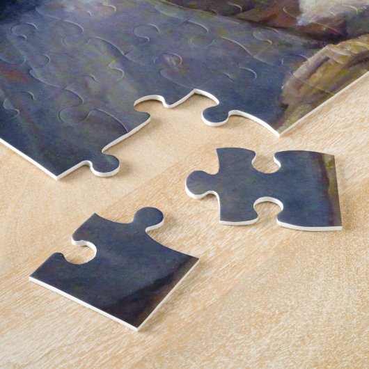 Puzzle Jeune fille et son chien, Mary Cassatt (Côté)