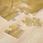 Puzzle Jeune fille mignonne tenant des fleurs de tasse à (Côté)