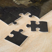 Puzzle Jeune Homme avec une Tête de Mort Art Classique (Côté)
