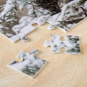 Puzzle Jeune léopard de neige (Côté)