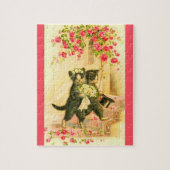 Puzzle jeune mariée de kitten (Vertical)