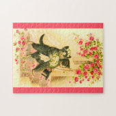 Puzzle jeune mariée de kitten (Horizontal)