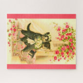 Puzzle jeune mariée de kitten (Horizontal)