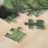 Puzzle Jeune panda géant grimpe à un arbre, vallée de Wol (Côté)