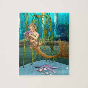 Puzzle Jeune sirène Fantastique sous-marine pour enfants