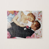 Puzzle Jeunes couples dans le tenue de soirée (Horizontal)