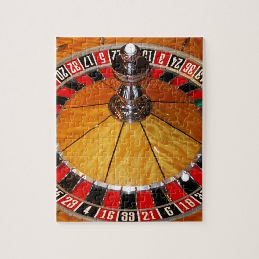 Puzzle Jeux de casino de roue de roulette (Vertical)