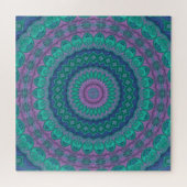 Puzzle Jewel Tone Mandala (Horizontal)