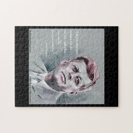 Puzzle JFK et devis (Horizontal)
