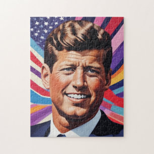 Puzzle JFK John F. Kennedy Inspiration motivationnelle