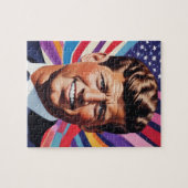 Puzzle JFK John F. Kennedy Inspiration motivationnelle (Horizontal)