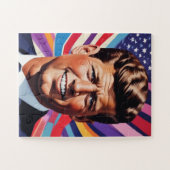 Puzzle JFK John F. Kennedy Inspiration motivationnelle (Horizontal)