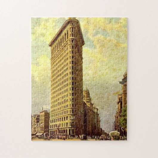 Puzzle Jig-Saw - Flatiron Building, New York (Vertical)