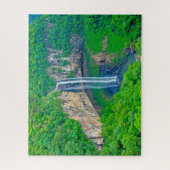 Puzzle Jigsaw Caracol Waterfall Brazil. (Vertical)