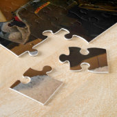 Puzzle Jigsaw dans le cockpit du Jet commercial (Côté)