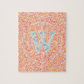 Puzzle Jigsaw de test oculaire "W" (Vertical)