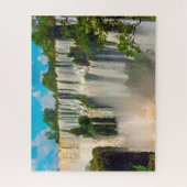 Puzzle Jigsaw d'Iguazu tombe l'Argentine. (Vertical)