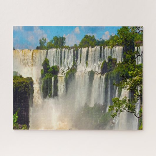 Puzzle Jigsaw d'Iguazu tombe l'Argentine. (Horizontal)