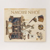 PUZZLE : Jigsaw HALLOWEEN Dark Academia Gothique (Horizontal)