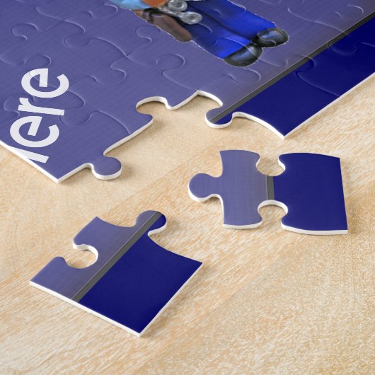 Puzzle Jigsaw Puzzle, agent de police (Côté)