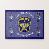Puzzle Jigsaw Puzzle, agent de police (Horizontal)