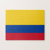 Puzzle Jigsaw Puzzle, drapeau de la Colombie (Horizontal)