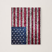 Puzzle Jigsaw Puzzle, Drapeau du Royaume-Uni personnalisé (Vertical)