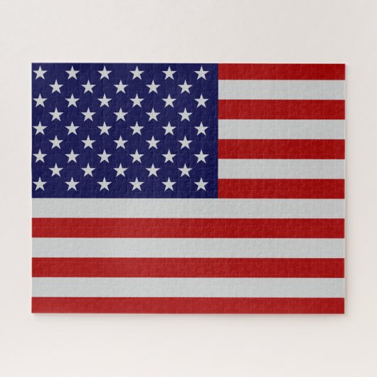Puzzle Jigsaw Puzzle, le drapeau américain (Horizontal)