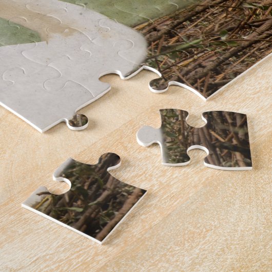 PUZZLE JIGSAW PUZZLE-NESTING SWANS (Côté)