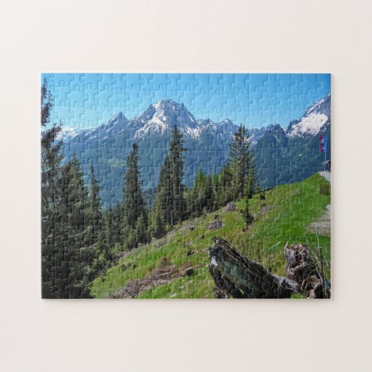 Puzzle Jigsaws Berchtesgaden Massif Allemagne. (Horizontal)
