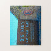 Puzzle Jigsaws Big Bend National Park Texas. (Vertical)