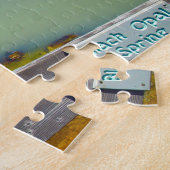 Puzzle Jigsaws Black Opal Springs Yellowstone. (Côté)