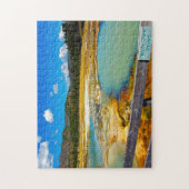 Puzzle Jigsaws Black Opal Springs Yellowstone. (Vertical)