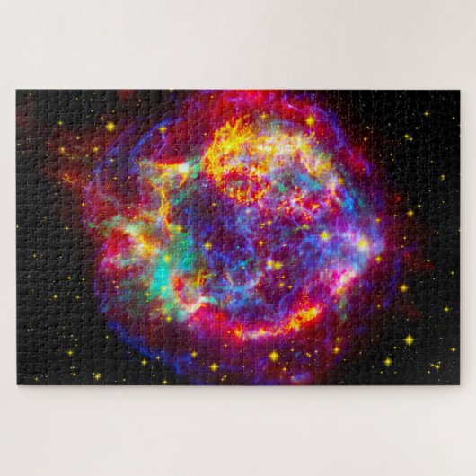 Puzzle Jigsaws de la Constellation de Cassopée. (Horizontal)