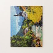 Puzzle Jigsaws Église de Ramsau Haute-Bavière. (Vertical)